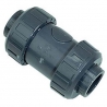 Check valve double union pvc S6 Praher