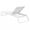 Sunlounger aluminum Tropic
