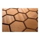 Πάνελ σάουνας ξύλινο Hexa S Luxpanel
