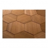 Πάνελ σάουνας ξύλινο Hexa XL Luxpanel