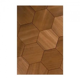 Wooden panel sauna Hexa XL Luxpanel