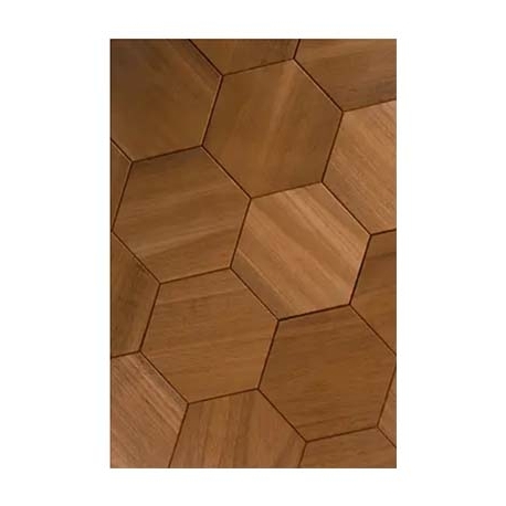 Wooden panel sauna Hexa XL Luxpanel