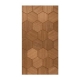 Πάνελ σάουνας ξύλινο Hexa XL Luxpanel