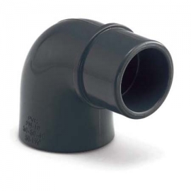 Elbow pvc-u 90º male-female Plimat