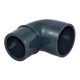 Elbow pvc-u 90º male-female Plimat