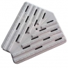 45º Corner Plastic Tiles for Overflow Channels