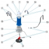 Self-contained filter Cartridge with pump Astral