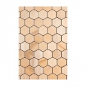 Πάνελ σάουνας ξύλινο Hexa S Luxpanel