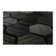 Πάνελ σάουνας ξύλινο Hexa S Luxpanel