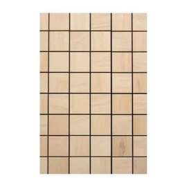 Wooden panel sauna Square Luxpanel