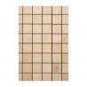 Wooden panel sauna Square Luxpanel