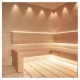 Wooden sauna cover panel Taive