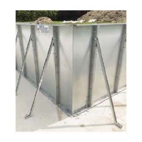 Corner pool panel 0,5x0,5m Magnelis Astral