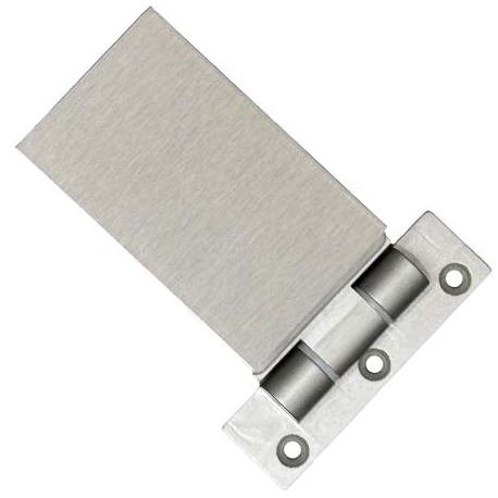 Aluminum frame hinge for hammam door