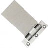 Aluminum frame hinge for hammam door