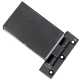 Aluminum frame hinge for hammam door
