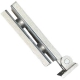 Aluminum frame hinge for hammam door