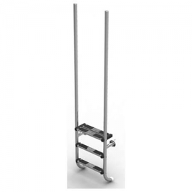 Ladder stainless steel Elegance AC