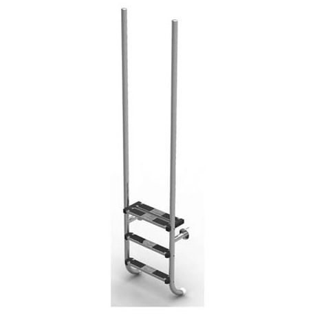 Ladder stainless steel Elegance AC