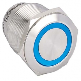 Piezoelectronic push button led inox Onpow