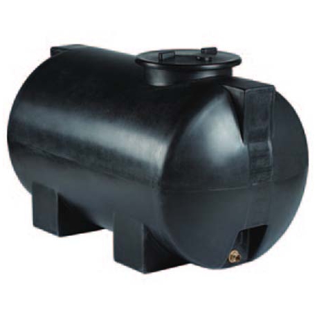 Tank horizontal cylindrical