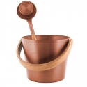 Sauna bucket with ladle Rento