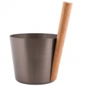 Sauna bucket with ladle Rento