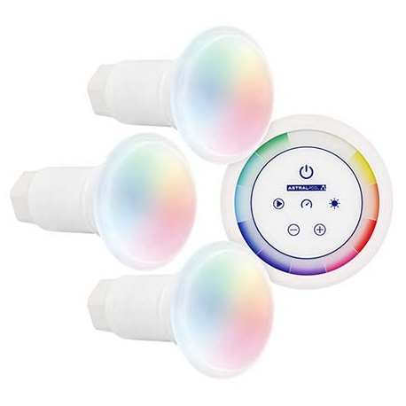 Led light 12v set with remote control Lumiplus Flexi Mini Plug & Play Astral