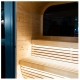 Outdoor sauna room Cube Drops