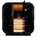Outdoor sauna room Cube Drops