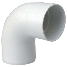 Γωνία pvc λευκή 6atm κολλητή 90°