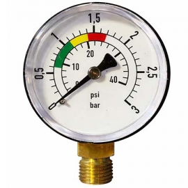 Filter pressure gauge AS