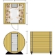 Outdoor sauna room Barrel BRL