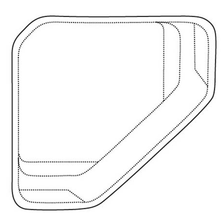 Πολυεστερική πισίνα Triangle Drops