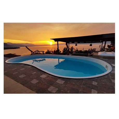 Fiberglass pool Bean Drops