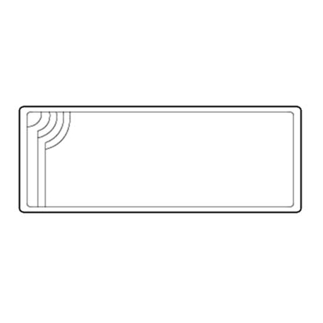 Πολυεστερική πισίνα Relax Drops