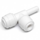 Water filter union side stem tee QC7507