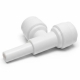 Water filter union side stem tee QC7507