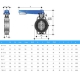 Body butterfly valve FEOV/LM Fip