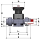 Diaphragm membrane valve DKUIV Fip