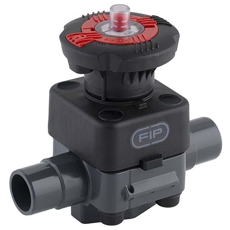 Diaphragm membrane valve DKDV Fip