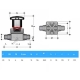 Diaphragm Compact valve CMDV Fip