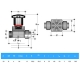 Diaphragm Compact valve CMUIV Fip