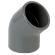 Elbow pvc-u 45º socket Fip