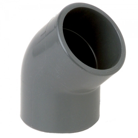 Elbow pvc-u 45º socket Fip