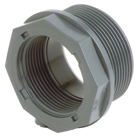 Reducing bush with BSP threaded male DFV Fip