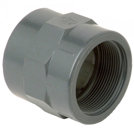 Socket plain glued female pvc-u MIFV Fip