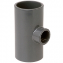 Reduced tee plain pvc-u 90º Fip