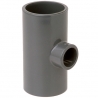 Reduced tee plain pvc-u 90º Fip