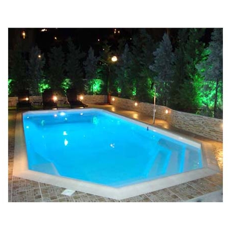 Fiberglass pool Aura Drops